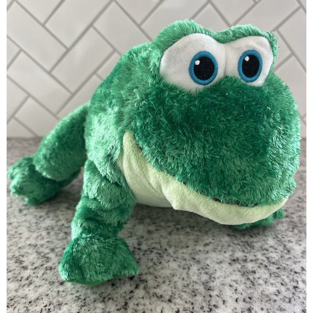 Frog Leo Lionni 7” Green Plush Kohl’s Cares 2015 Stuffed Animal Blue Eyes
